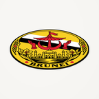 Angled view showing the thin profile of the Brunei 3D-printed country seal