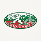 Bulgaria 3D-printed country seal — angled view showing thin profile