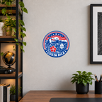 Costa Rica 3D-printed country seal — wall display at approximately 9.5 inches diameter