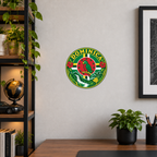 Dominica 3D-printed country seal — wall display at approximately 9.5 inches diameter