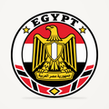 Egypt 3D-printed country seal — front view