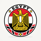 Egypt 3D-printed country seal — front view