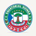 Front view of the Equatorial Guinea 3D-printed country seal