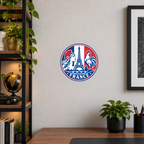 France 3D-printed country seal — wall display at approximately 9.5 inches diameter