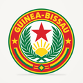 Front view of the Guinea-Bissau 3D-printed country seal