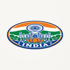 Angled view showing the thin profile of the India 3D-printed country seal