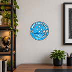 Micronesia 3D-printed country seal — wall display at approximately 9.5 inches diameter