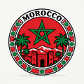 Front view of the Morocco 3D-printed country seal