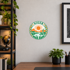 Niger 3D-printed country seal — wall display at approximately 9.5 inches diameter