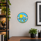 Palau 3D-printed country seal — wall display at approximately 9.5 inches diameter