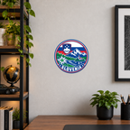 Slovenia 3D-printed country seal — wall display at approximately 9.5 inches diameter