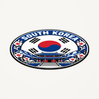 Angled view showing the thin profile of the South Korea 3D-printed country seal