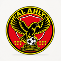 Al Ahly latest soccer seal — front illustrative rendering