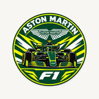 Aston Martin F1 Team Seal — front view; illustrative rendering