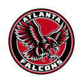 Atlanta Falcons NFL seal — front view; illustrative rendering
