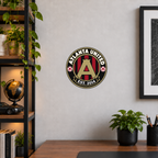 Atlanta United Soccer Club Seal — lifestyle illustrative rendering