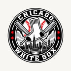 Chicago White Sox MLB Team Seal — front view; illustrative rendering