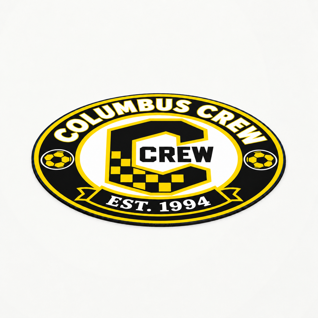 Columbus Crew Soccer Club Seal — angle illustrative rendering