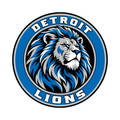 Detroit Lions NFL seal — front view; illustrative rendering