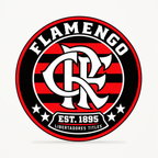 Flamengo latest soccer seal — front illustrative rendering