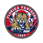 Florida Panthers NHL seal — complete front view; illustrative rendering