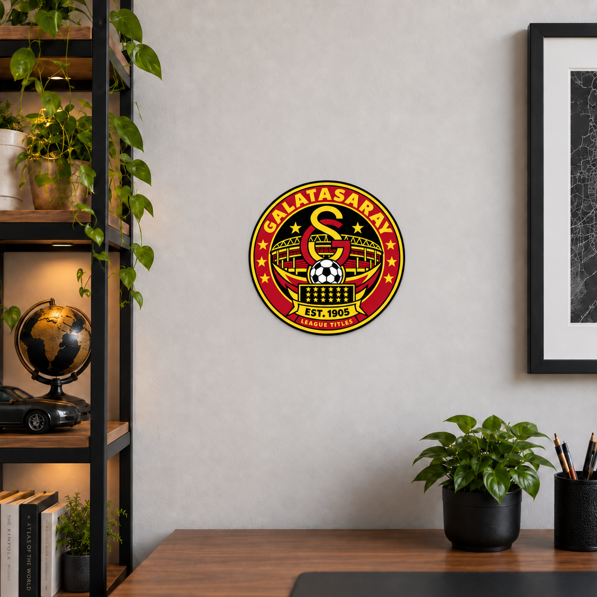 Galatasaray latest soccer seal — lifestyle illustrative rendering