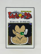 DBZ Mysterious Alien Warrior Manga Sign