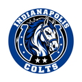Indianapolis Colts NFL seal — front view; illustrative rendering