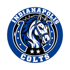 Indianapolis Colts NFL seal — front view; illustrative rendering