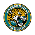 Jacksonville Jaguars NFL seal — front view; illustrative rendering