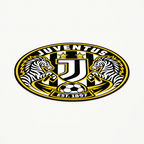 Juventus latest soccer seal — angle illustrative rendering