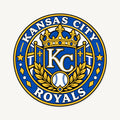 Kansas City Royals MLB Team Seal — front view; illustrative rendering