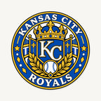 Kansas City Royals MLB Team Seal — front view; illustrative rendering