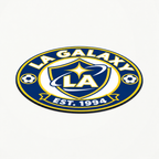 LA Galaxy Soccer Club Seal — angle illustrative rendering