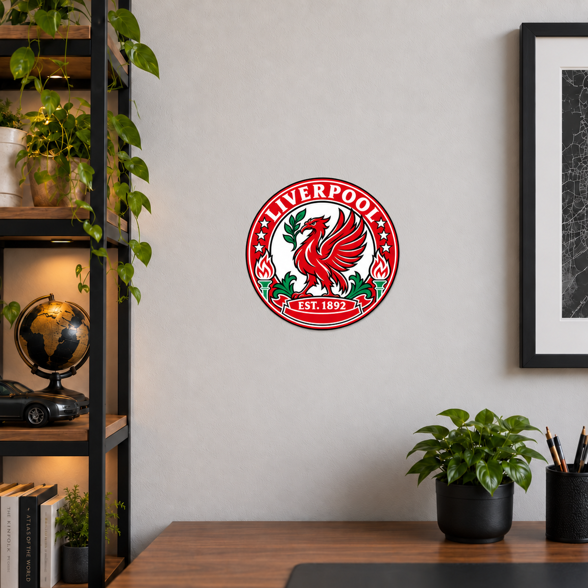 Liverpool latest soccer seal — lifestyle illustrative rendering