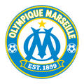 Olympique Marseille circular soccer club seal — front artwork preview