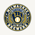 Milwaukee Brewers MLB Team Seal — front view; illustrative rendering