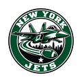 New York Jets NFL seal — complete front view; illustrative rendering