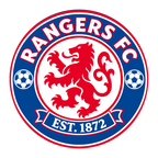 Rangers FC circular soccer club seal — front artwork preview
