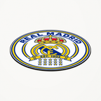 Real Madrid latest seal design — angle illustrative rendering