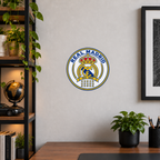 Real Madrid latest seal design — lifestyle illustrative rendering