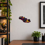 Red Bull Racing F1 Car Sign — example wall display; illustrative rendering