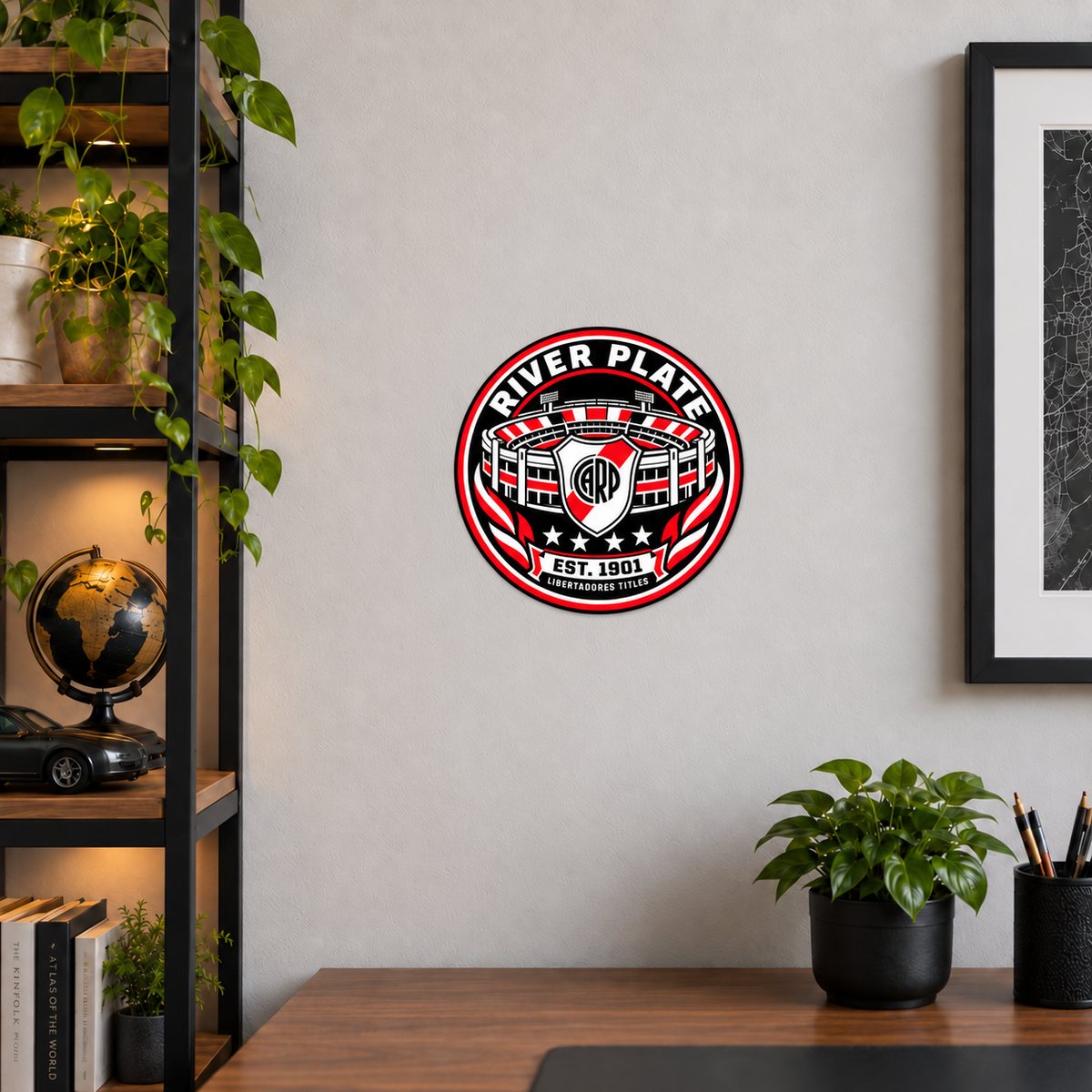 River Plate latest soccer seal — lifestyle illustrative rendering