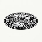 San Antonio Spurs NBA seal — angled view showing thin profile; illustrative rendering