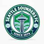 Seattle Sounders FC Soccer Club Seal — front illustrative rendering