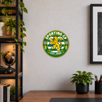 Sporting CP soccer club seal — matching wide office wall display illustrative rendering