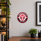 Toronto FC Soccer Club Seal — lifestyle illustrative rendering