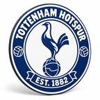 Tottenham Hotspur soccer club seal — angled illustrative rendering