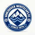 Vancouver Whitecaps FC Soccer Club Seal — front illustrative rendering