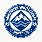 Vancouver Whitecaps FC Soccer Club Seal — front illustrative rendering